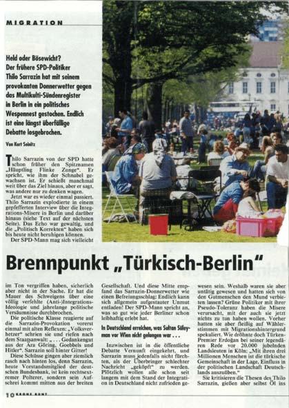 3) Migrantenviertel als Parallelgesellschaft In Deutschland erreichen, was Sultan Süleyman vor Wien nicht gelungen war Krone bunt 3) Migrantenviertel als Parallelgesellschaft