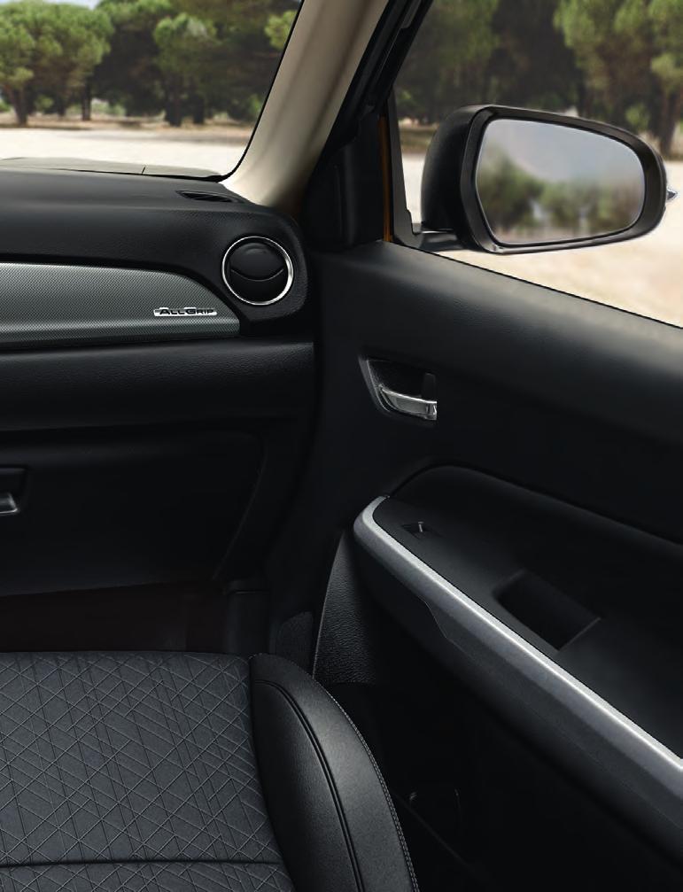 Damit Sie das dynamische Design des neuen Suzuki Vitara auch während der Fahrt genießen können, nimmt der Innenraum die Formensprache der Karosserie auf und führt sie gekonnt weiter: Klare Linien