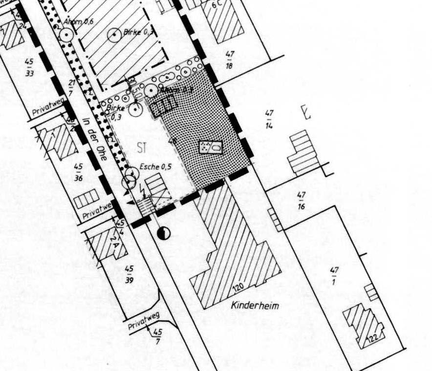 Stadt Geestland B-Plan Nr. 9 Am Debstedter Grenzweg", Ortschaft Langen - 2. Änderung Seite 2. Bisher wirksames Bau- und Planungsrecht () Im ursprünglichen B-Plan Nr.