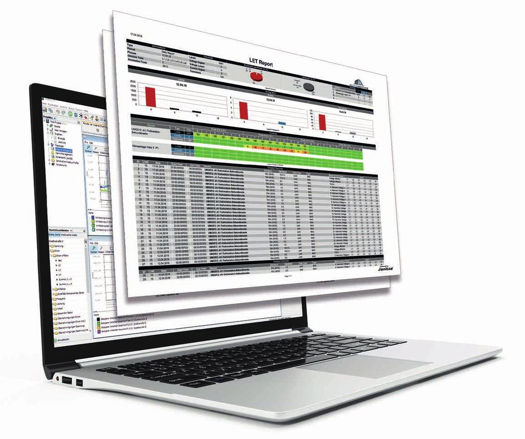 GridVis Software SPANNUNGSQUALITÄTS- ÜBERWACHUNG MIT DER GridVis Für detaillierte PQ-Analysen sowie die Differenzstromüberwachung bietet die GridVis alle benötigten Tools.