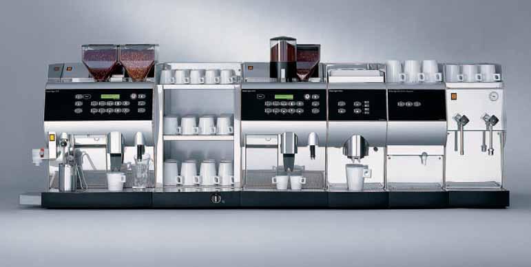 Bis zu 300 Tassen Kaffee pro Stunde in allen Variationen zu servieren, stellt an die Technik höchste Ansprüche. Die Swiss Egro Serie 90 löst diese Aufgabe mit abgebrühter Cleverness.