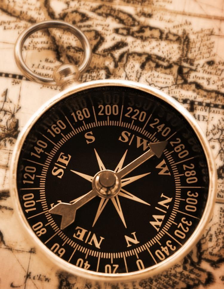 Ein Kompass, der uns Richtung gibt.