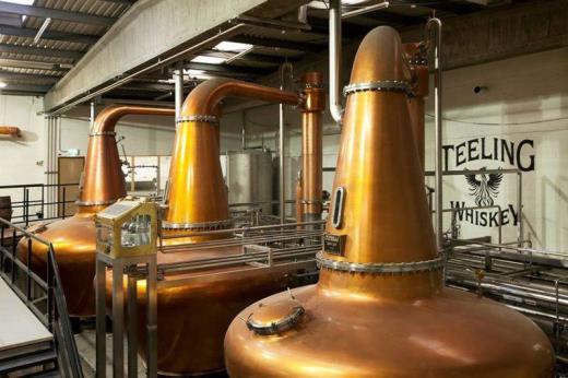 Die Teelings Distillery liegt in Liberties, dem ältesten Stadtteil von Dublin und schaut auf eine bewegte Firmengeschichte von 125 Jahren
