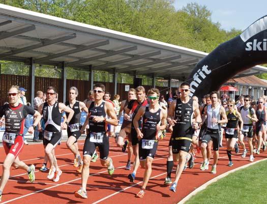 Eröffnung des neuen Naturbades wieder einen vollen Triathlon geben. Der 10.