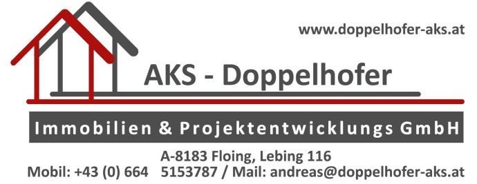 WOHNANLAGE AM JUNGBERGWEG PROJEKTENTWICKLUNG & VERKAUF AKS-Doppelhofer Immobilien & Projektentwicklungs GmbH Lebing 116, 8183 Floing T: +436645153787 E: andreas@doppelhofer-aks.