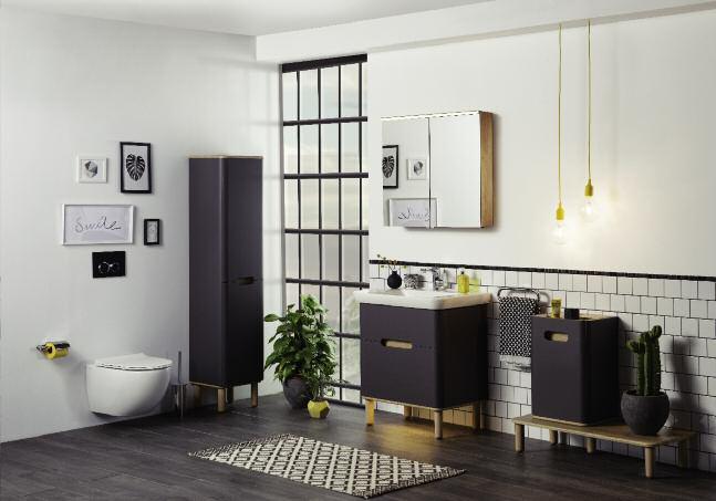 60 IM DETAIL Die neuen Designbäder Vitra Sento das privatbad im SkandinaViSchen design Vom Gäste-WC über