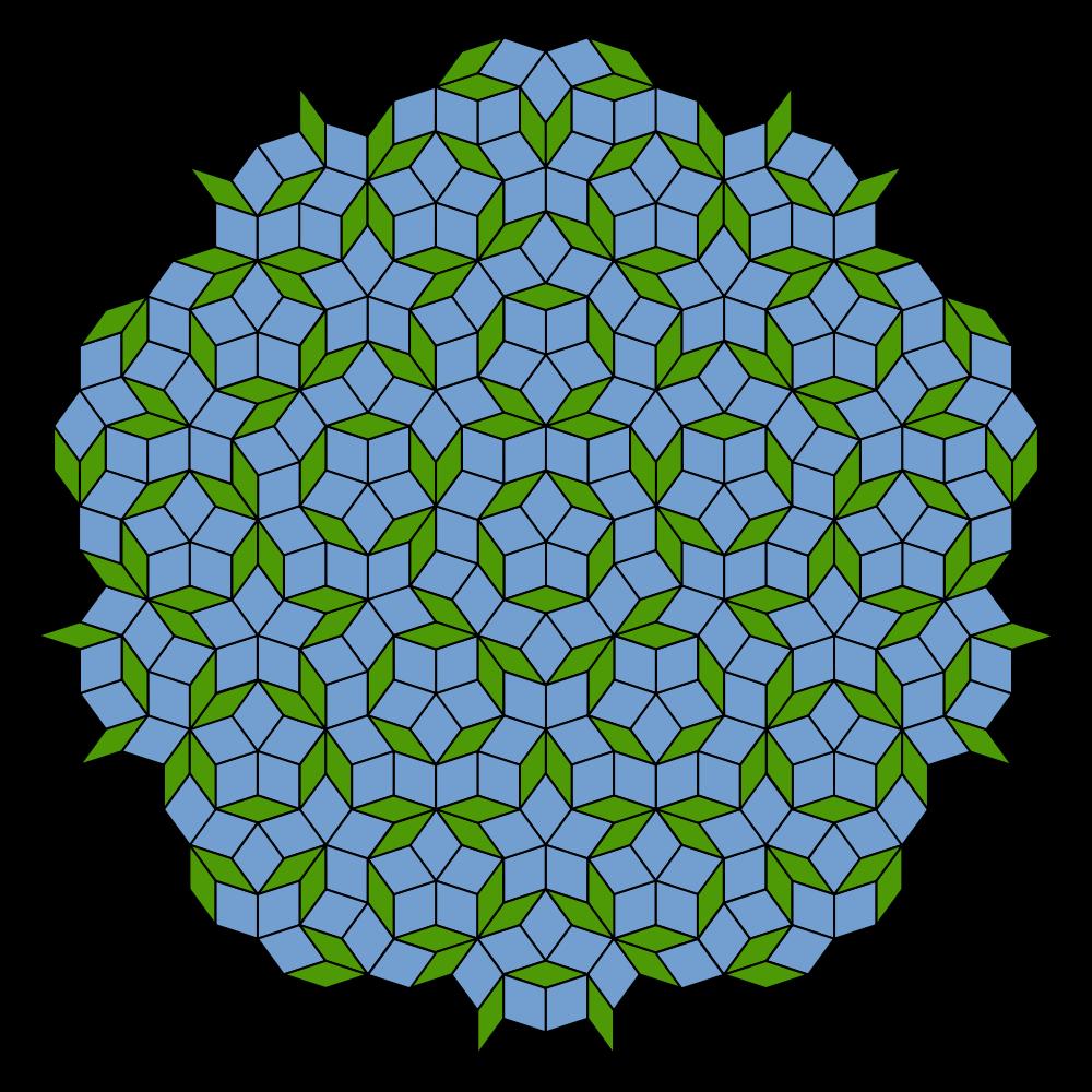 Emergente Komplexität Penrose Tilings Bilder: