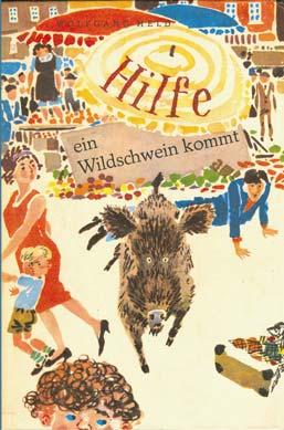 Wolfgang Held Hilfe, ein Wildschwein kommt Zuerst erschienen 1963 Der Kinderbuchverlag Berlin ISBN 978-3-86785-060-5, 10,00 Das nun wieder vorliegende Büchlein von Wolfgang Held gehört zu den
