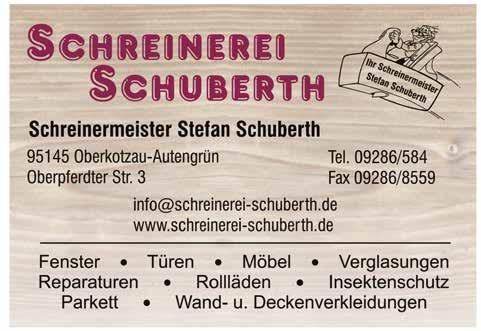 Telefon: 09281/3878 Liebigstrasse 8 Fax: