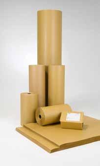 Papier & Pappen PACKENDER EINSCHLAG Rollenwellpappe hohe Anpassung an das Packgut einseitig beklebte Wellpappe eine glatte Bahn und eine Welle (FEFCO 0100) individuell