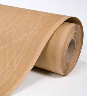 PACKENDER EINSCHLAG Papier & Pappen Natrondehnkrepp dehnfähig und reißfest ideal zum Einwickeln von Rohren, Profilen