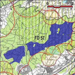 Kennung: FD 57 nördlich Neuhof Neuhof; Eichenzell Neuhof; Kerzell Flächengröße Suchraum: 1.