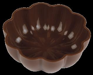 Vollmilchschokolade Boules à garnir en chocolat au lait, 3D Ø 25 mm /