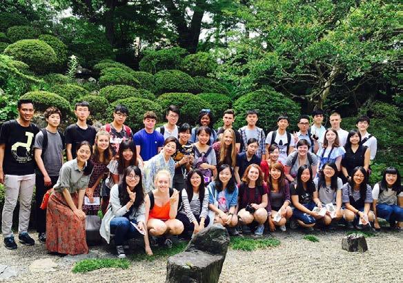 Soziale Integration Teil des TUJP Teams waren auch viele japanische Studenten der Tohoku Universität, die uns z.b.