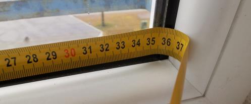 Wenn Sie andere Abmessungen messen, geben Sie den kleinsten gemessenen Wert in der Bestellung ein.