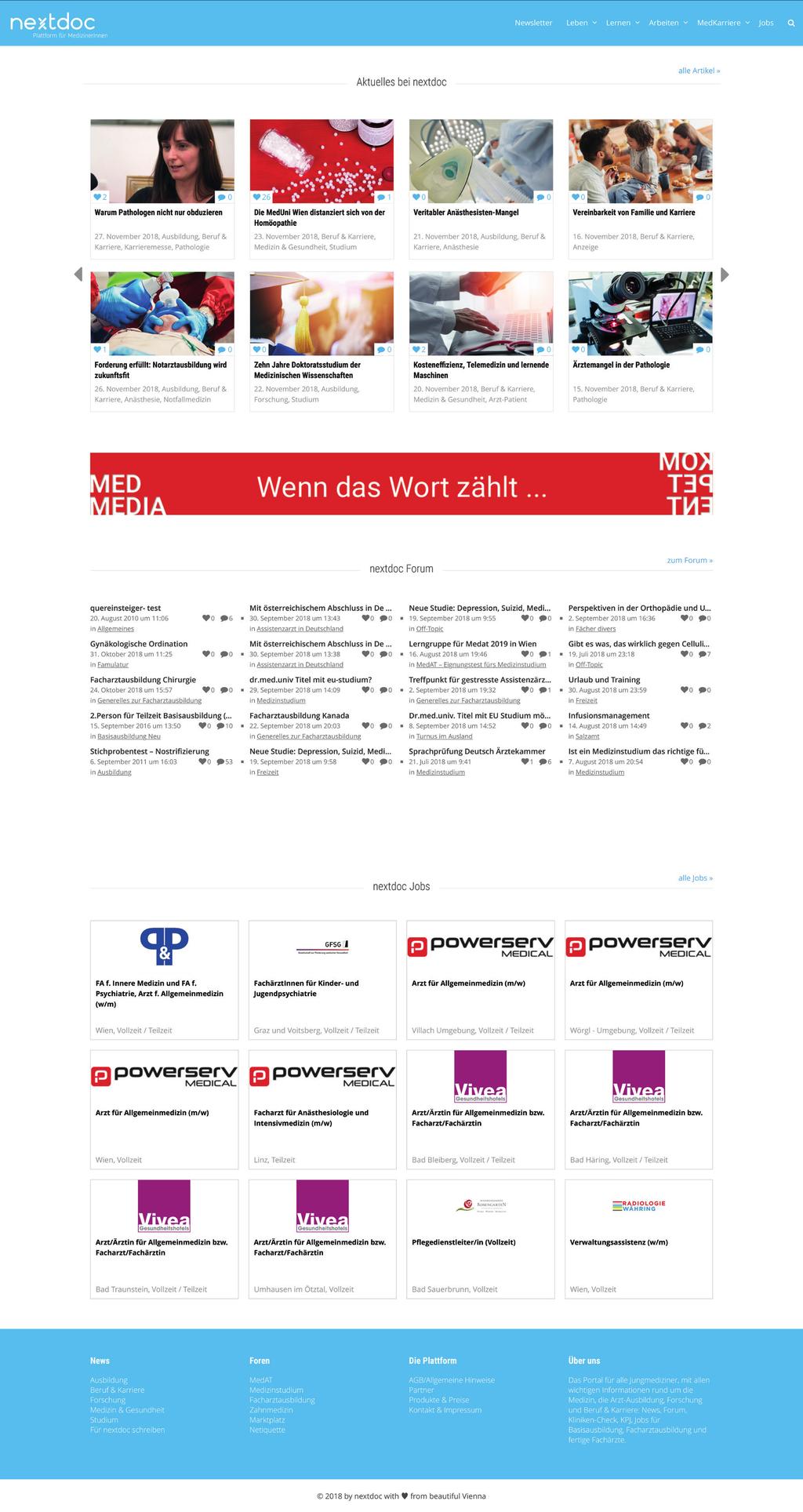 das Portal für Jungmediziner Kampagnen-Add-on Employer-BrandingKampagnen Personalsuche (online oder crossmedial) Social Media Content Marketing Größtes und einzigartiges