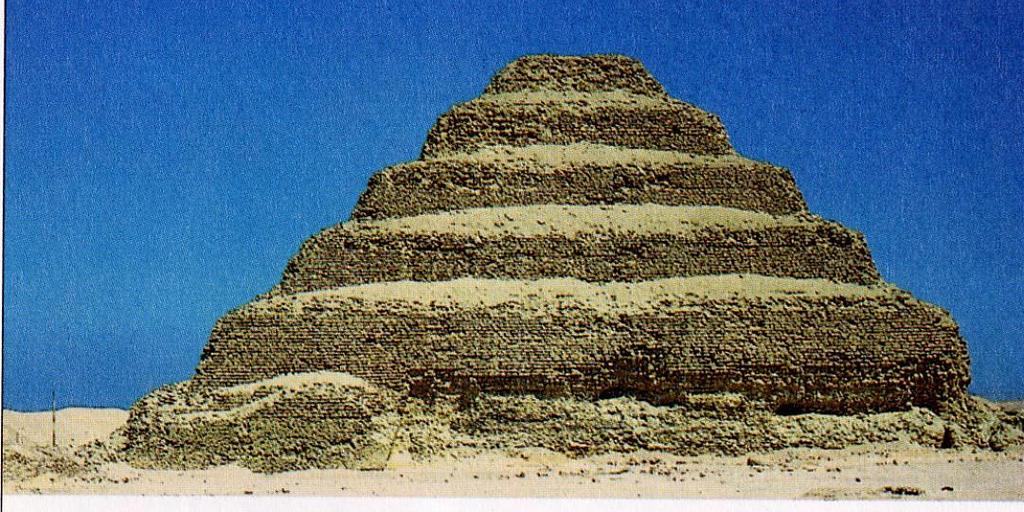 Stufenpyramide des Pharao Djoser um 2650 v.