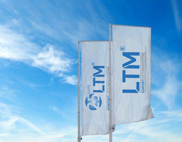 LTM Komfortlüftungssysteme das Unternehmen 2017 Pionier der dezentralen Wohnraumlüftung seit über 25 Jahren am Markt Made in Germany die Ersten mit Aluminiumwärmeübertrager stetig wachsende