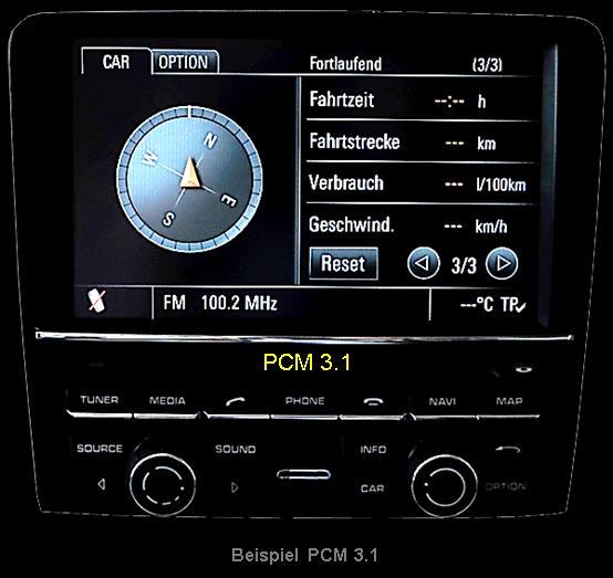 v.link Video-Einspeiser VL2-PCM31 Passend für PORSCHE Fahrzeuge mit PCM 3.