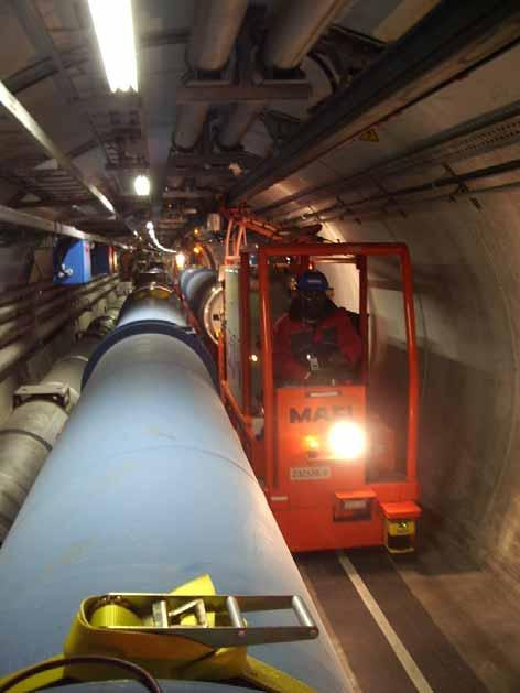 Magnettransprt im Tunnel Bis zu 15 km