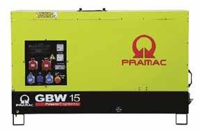Stromerzeuger Diesel: Stromerzeuger Pramac GSW 30Y mit Schallschutzhaube
