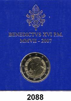 500 Jahre "Schweizergarde"... Prägefrisch im Blister 100,- 2087 2 EURO 2006.