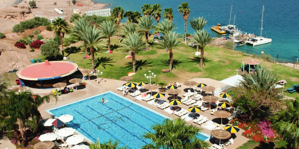Aktive Tage in Eilat UNSER HOTEL Auf allen drei Reisen wohnen wir im wunderschönen Hotel Prima Music