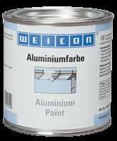 Aluminiumpigmente bilden beim Kontakt mit Feuchtigkeit eine dichte, nahezu undurchlässige Oxidschicht auf der Oberfläche.