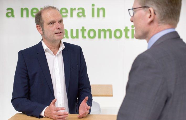 TITELTHEMA INTERVIEW Was sind die Vorteile der angekündigten Partnerschaft mit Volkswagen? Die Kooperation ist zunächst auf fünf Jahre ausgelegt.