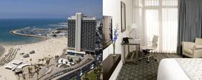 SHERATON HOTEL AND TOWERS ****+ Lage: das Hotel liegt im touristischen Zentrum Tel Avivs, unweit der Promenade und dem Strand Ausstattung: das Hotel verfügt über Restaurants, Bar/Lounges, Außenpool