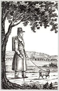 3 Ausführlich wird von dem Blinden Jakob Birrer aus dem Kanton Luzern berichtet, der sich zu Beginn des 19. Jahrhunderts mit der Abrichtung eines Führhundes befasste. Abb. 2-2: Jakob Birrer Abb.