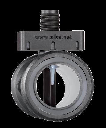 Advantages Solid state flow sensor for liquids with no moving parts no mechanical wear Rugged glass fibre reinforced plastic ensures highest strength and performance