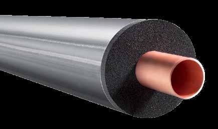 Silberfarbener Oberflächenschutz vor mechanischer Beschädigung Kaiflex Protect F-ALU ist ein flexibles Uantelungssystem bestehend aus haltbarem Glasfasergewebe mit einer witterungsgeschützten