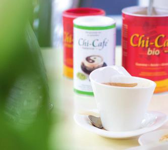 GENUSS Chi-Cafe balance Harmonisch mild für echte Genießer üü Für Verdauung, Energie und Nerven ü ü Mit Koffein aus Kaffee und Guarana für sanfte und verlängerte Anregung ü ü Mit basischen