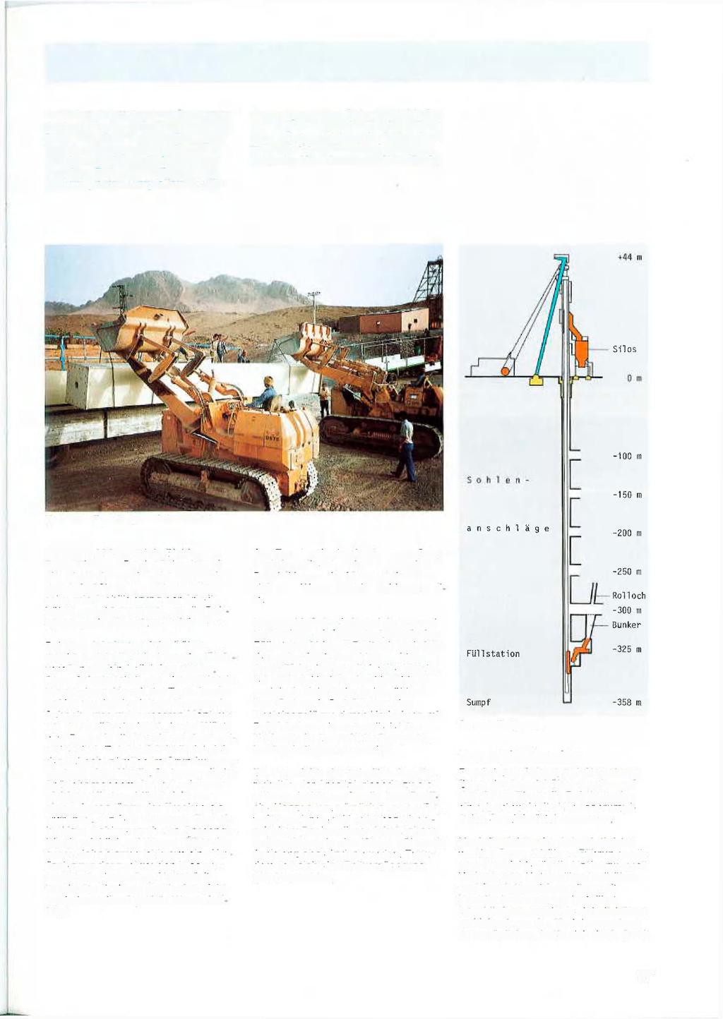 Nach der Lieferung einer Greifereinrichtung für das Kobaltbergwerk Bou Azzer und einer Teufausrüstung für die Mine Guemassa kam im März 1989 bereits der dritte Auftrag aus Marokko.