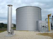 Biogas Fackelanlagen/ Speicherung/