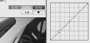 Festlegen von Weiß-, Schwarz- und Graupunkt Im Gradationskurven/Tonwertkorrektur - Fenster können Sie einen Weiß-, Schwarz- und Graupunkt innerhalb des Bildes festlegen, was eine erweiterte