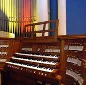 Great Organ I C-a Bourdon Principal Gemshorn Holzflöte Octave Rohrflöte Quinte / Kleinprincipal Mixtur --fach / Trompete Clarine Upper Choir II C-a Salicional Traversflöte Quintatön Principal