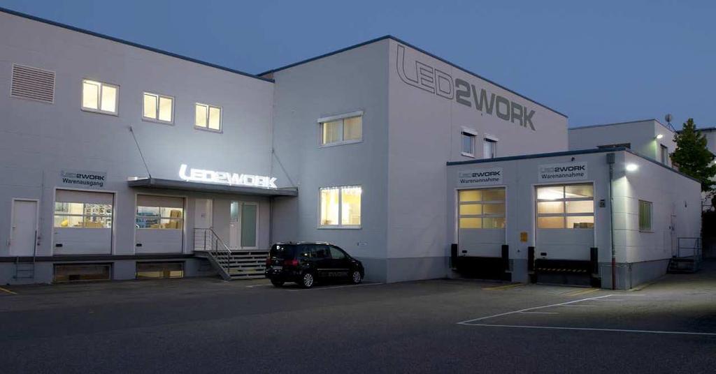 Qualität made in Germany Branchenlösungen für höchste Ansprüche Die LED2WORK GmbH hat sich auf hochwertige, bedarfs- und nutzerorientierte LED-Beleuchtungslösungen spezialisiert.