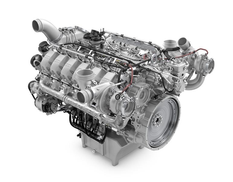 D2862 Motorenbeschreibung Charakteristik nzylinder und Anordnung: 12 Zylinder in 90 V-Bauweise, stehend nanzahl der Ventile: 4 pro Zylinder narbeitsweise: Viertakt-Dieselmotor neinspritzsystem: