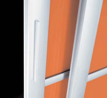 doorstop profile in aluminium.
