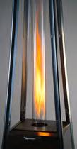 Glasröhre Edelstahl Ausführung Rahmentele aus Alumnum, lackert Alumnum-Reflektor Edelstahl-Glasschutz Inklusve
