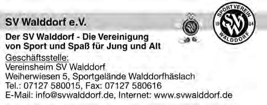 12 Mitteilungsblatt der Gemeinde Walddorfhäslach 17. November 2016, Nummer 46 Mittwoch, 23. November 2016 20.00 Uhr Gottesdienst Freitag, 25. November 2016 16.