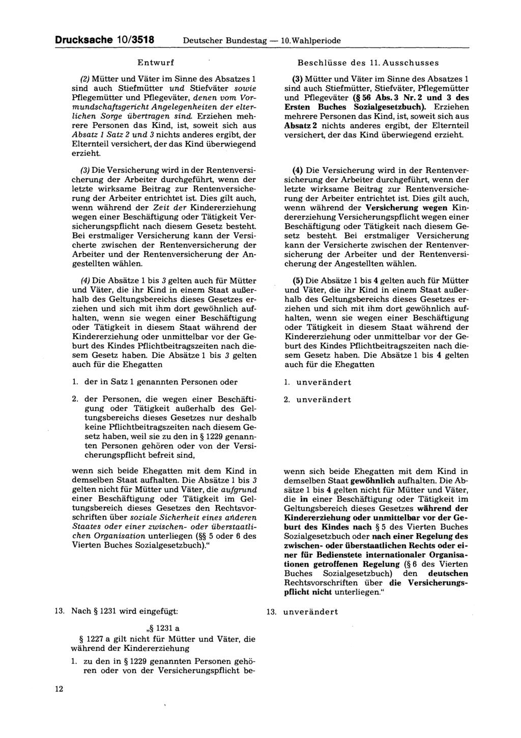 Drucksache 10/3518 Deutscher Bundestag 10.