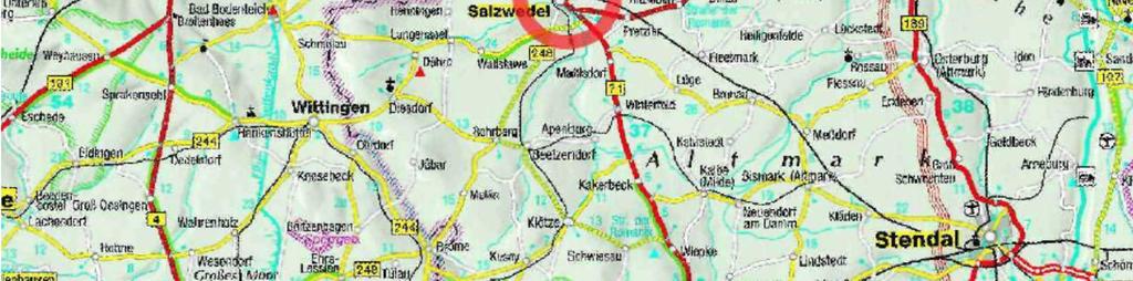 200 Einwohner; Fläche: rund 304 km² Lage: im nordwestlichen Teil der Altmark liegt zwischen