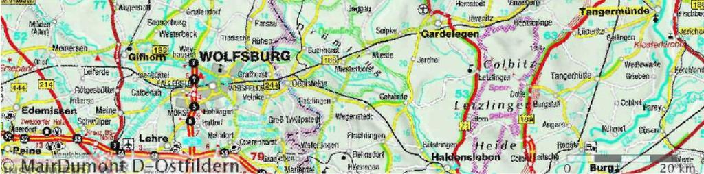 24 km östlich) und Gardelegen (ca.
