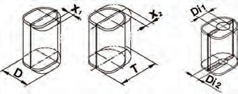 slv = M Alu-Zink = Z V2A = X Ziersicke Haften Blechdicke IN stumpf gestoßen A K F Q N O S W X * Sonderausführungen Bauart (Typ) Material Teilungskennung oder Teilung