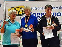 Klaus Zündorf DM Bogen Halle: Tag 2 mit 3x Gold und 1x Bronze Meike Räder holt Gold im Recurvebogen der Damen, Platz vier geht an Elena Neumann. Der heutige 2.