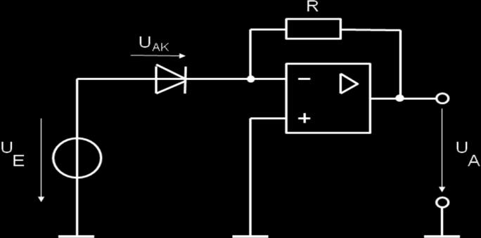 Aufgabe 13 To a pressure dependent resistor RT for linearization a constant resistor R0 = 5 kω is connected parallel.