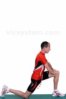 hinteren Beins spürbar ist, 30 g) Oberarm ("Triceps") Hand hinter dem Kopf auf Rücken legen, mit der anderen Hand den Ellbogen in Richtung
